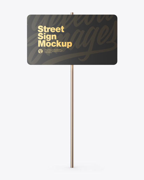 Street Sign Mockup