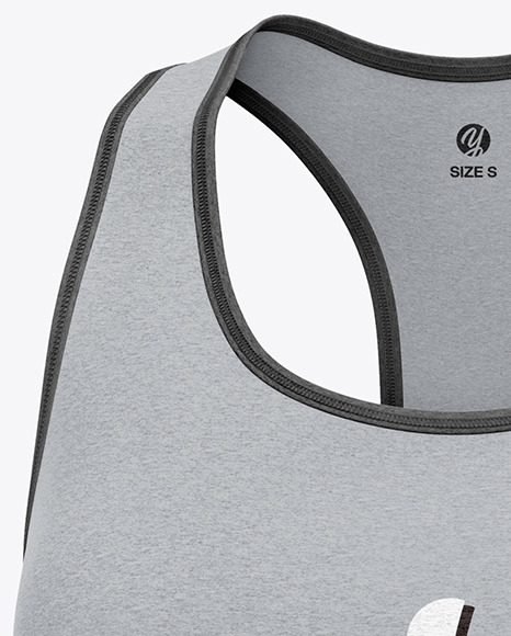 Women s Tank Top Mockup PSD #2