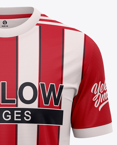 Soccer Jersey Mockup PSD #6