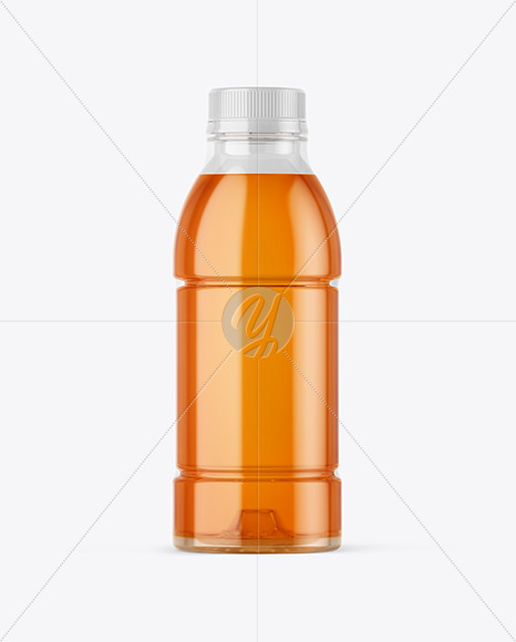 PET Bottle in Shrink Sleeve Mockup