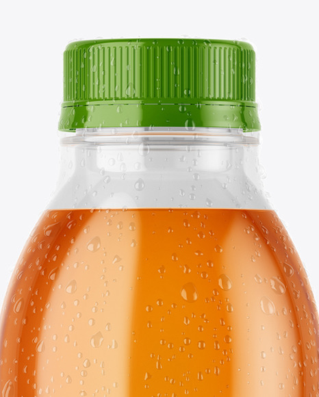 PET Bottle in Shrink Sleeve Mockup