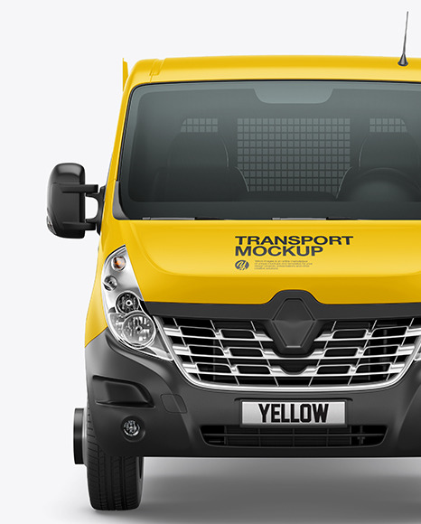Tipper Van Mockup - Front View
