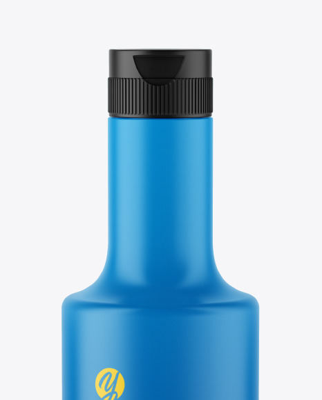 Matte Plastic Bottle Mockup PSD #2