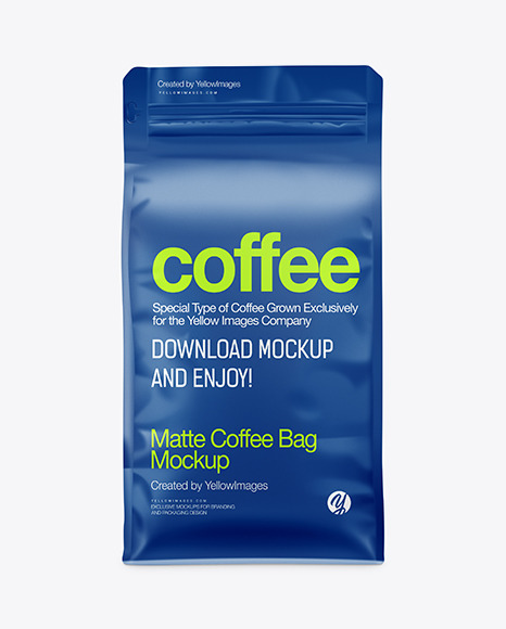 Coffee Bag Mockup