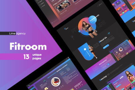Fitroom UI Kit version 2