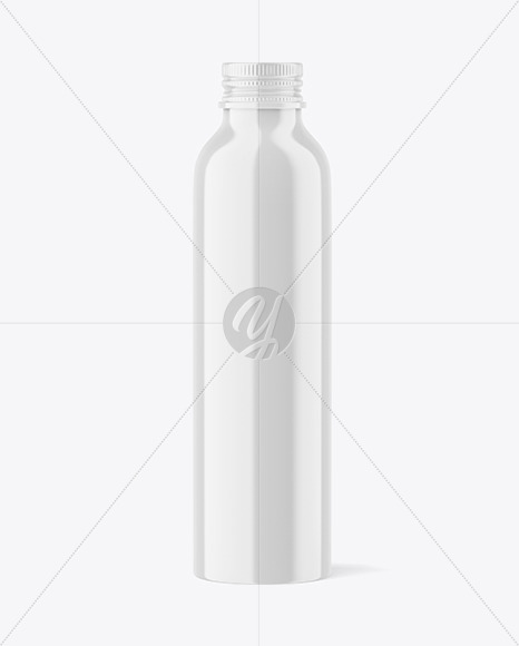 Glossy Bottle with Screw Cap Mockup PSD #3