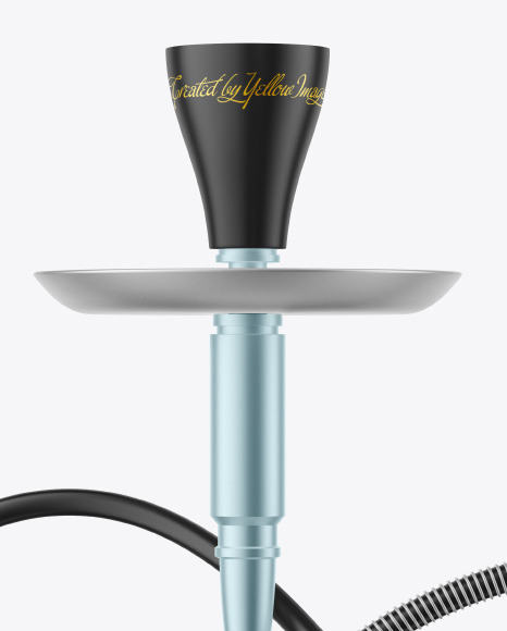 Hookah with Matte Flask Mockup PSD #2