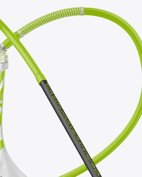 Hookah with Clear Glass Flask Mockup PSD #1