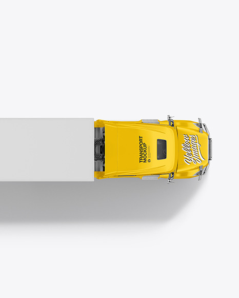 Truck Mockup - Top View