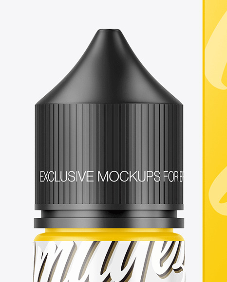 Matte Dropper Bottle w  Box Mockup PSD #2