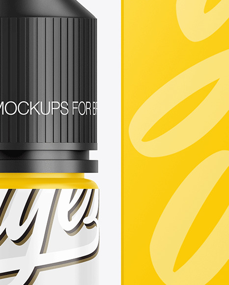 Matte Dropper Bottle w  Box Mockup PSD #6