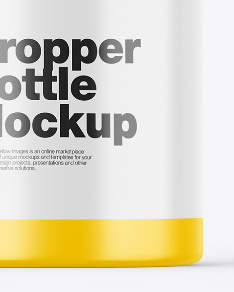 Matte Dropper Bottle w  Box Mockup PSD #7