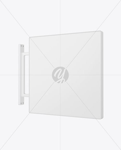 Signboard Mockup PSD #3