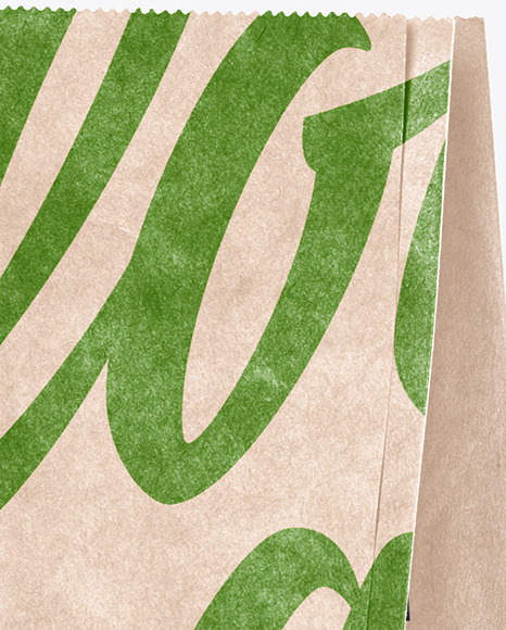 Kraft Paper Shopping Bag Mockup PSD #1