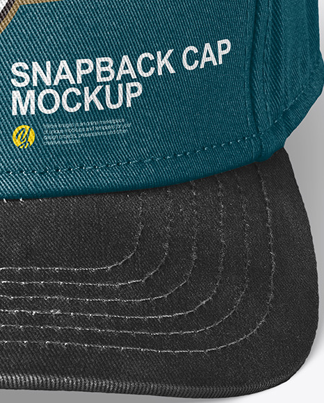 Snapback Cap Mockup PSD #5