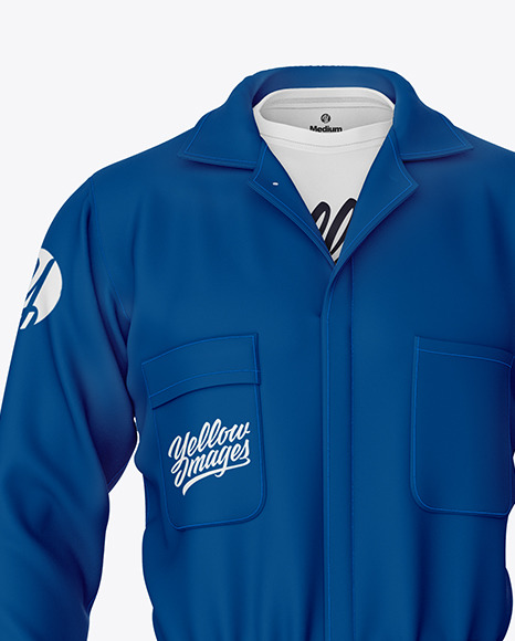 Worker Uniform (Coveralls) – Front View Worker Uniform (Coveralls) – Front View