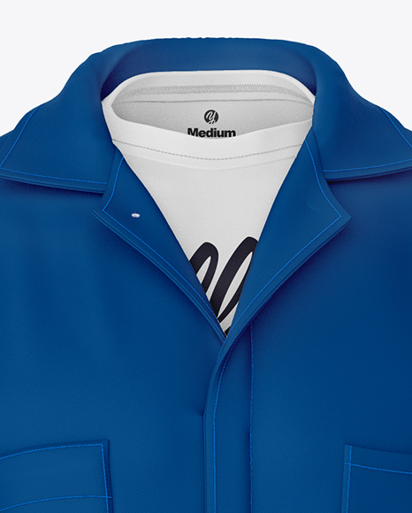 Worker Uniform (Coveralls) – Front View Worker Uniform (Coveralls) – Front View