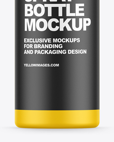 Mist Spray Bottle Mockup PSD #1