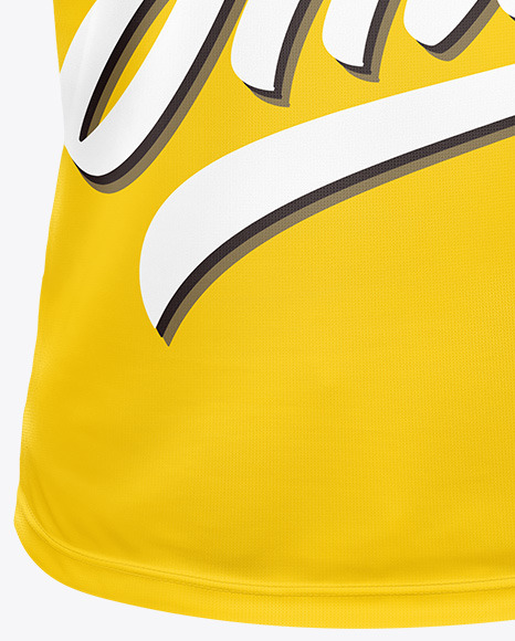 T Shirt with V neck Mockup   Front View PSD #6