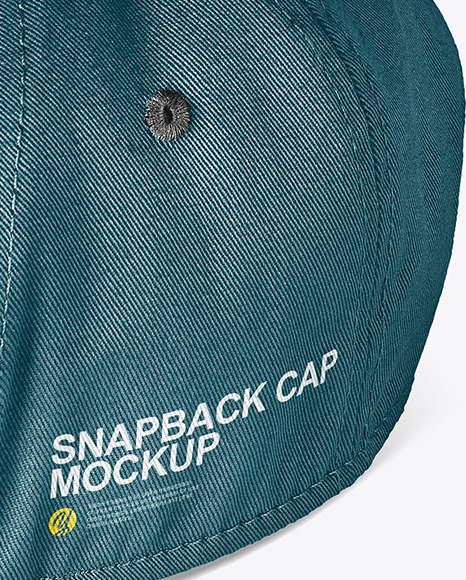 Snapback Cap Mockup PSD #5