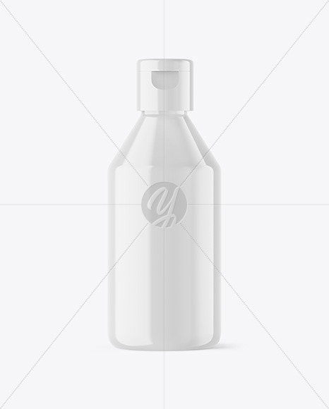 Glossy Cosmetic Bottle Mockup PSD #3
