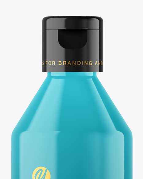 Glossy Cosmetic Bottle Mockup PSD #1