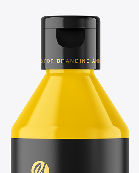 Glossy Cosmetic Bottle Mockup PSD #6