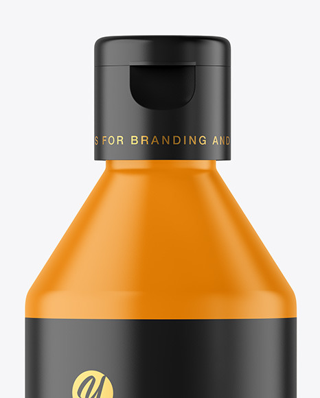 Matte Cosmetic Bottle Mockup PSD #6