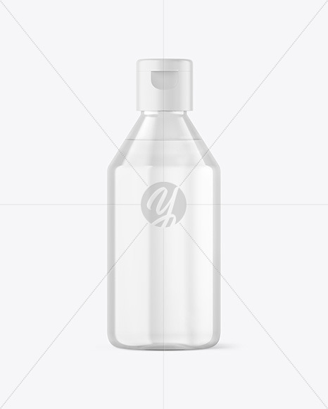 Clear Cosmetic Bottle Mockup PSD #3
