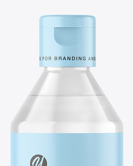 Clear Cosmetic Bottle Mockup PSD #6