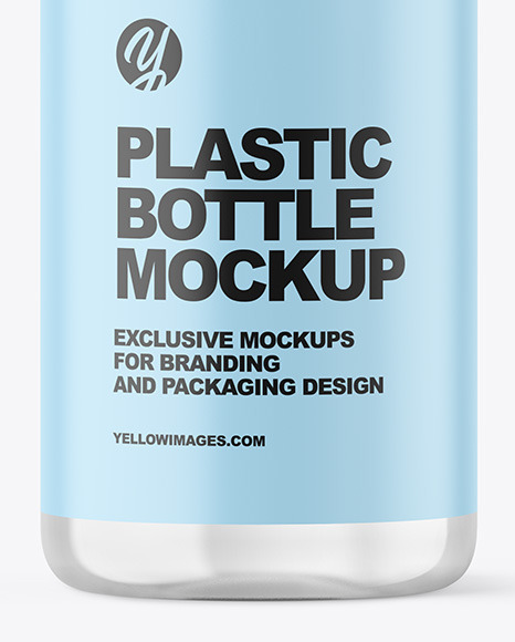 Clear Cosmetic Bottle Mockup PSD #7