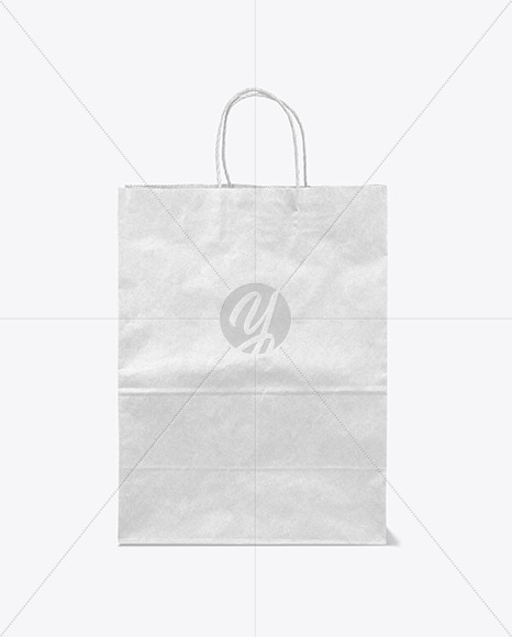 Kraft Paper Shopping Bag Mockup PSD #3