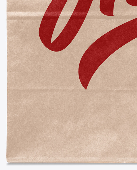 Kraft Paper Shopping Bag Mockup PSD #5