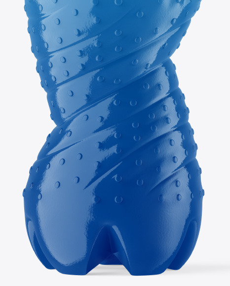 Glossy Plastic Bottle Mockup PSD #1