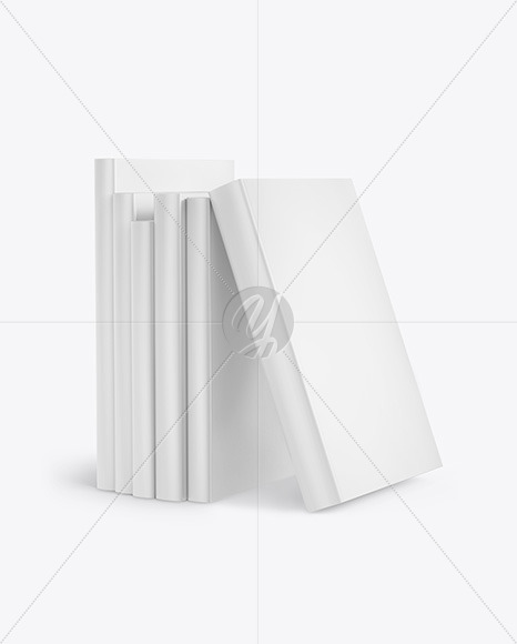 Hardcover Books Mockup PSD #3