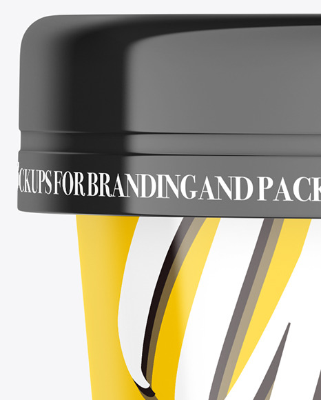 Glossy Ice Cream Cup Mockup PSD #2