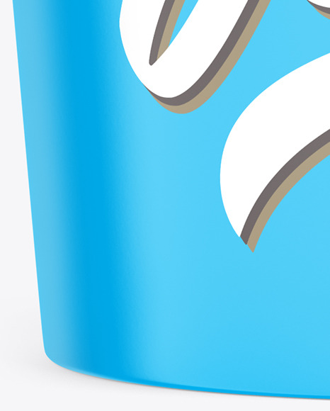 Matte Ice Cream Cup Mockup PSD #1