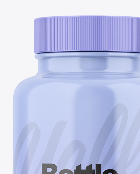 Glossy Bottle Mockup PSD #2