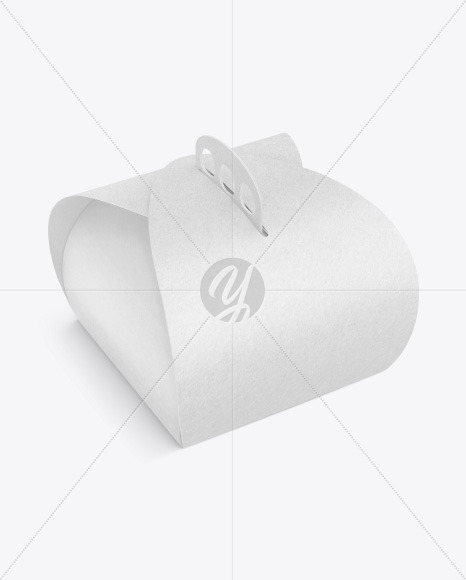 Kraft Box w  Handle Mockup PSD #3