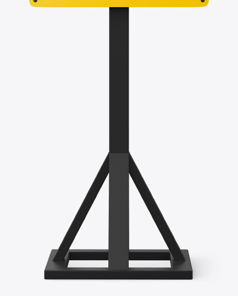 Promotional Advertising Stand Mockup PSD #1