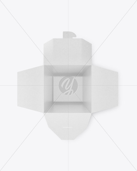 Kraft Noodles Box Mockup PSD #3