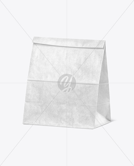 Kraft Paper Shopping Bag Mockup PSD #1