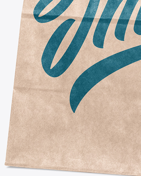 Kraft Paper Shopping Bag Mockup PSD #7