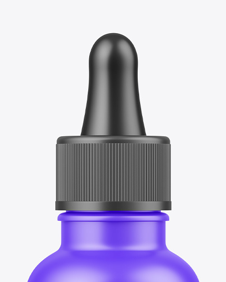 Matte Dropper Bottle Mockup PSD #2