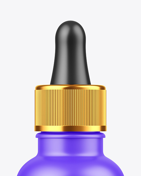 Matte Dropper Bottle Mockup PSD #1