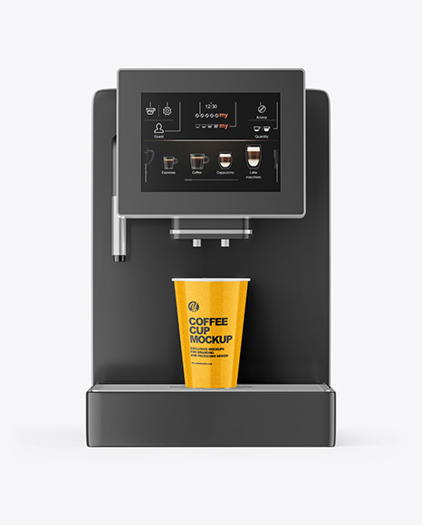 Coffee Machine Mockup