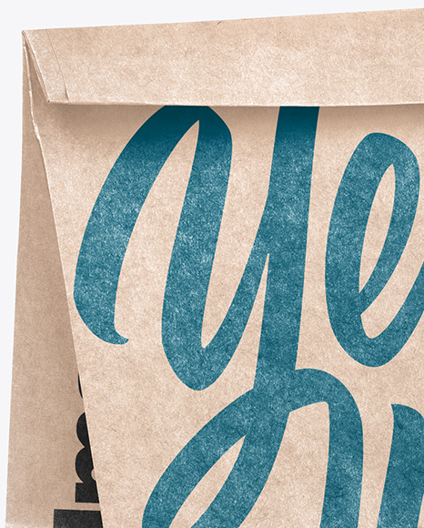 Kraft Paper Shopping Bag Mockup PSD #3