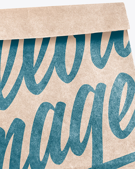 Kraft Paper Shopping Bag Mockup PSD #4