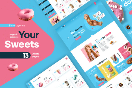 Your Sweets UI kit