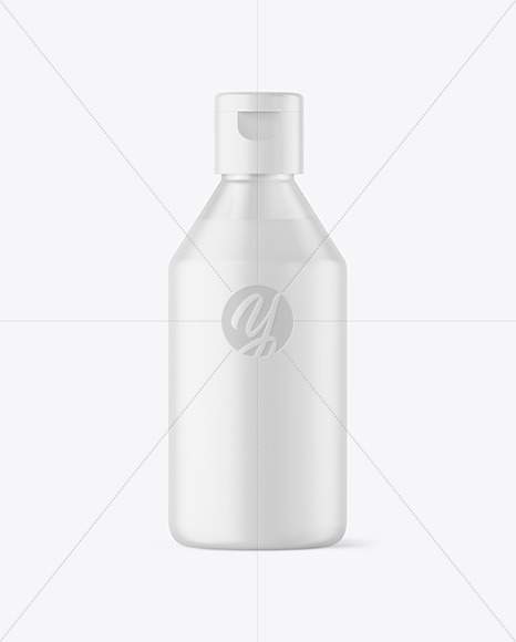 Frosted Liquid Soap Cosmetic Bottle Mockup PSD #1